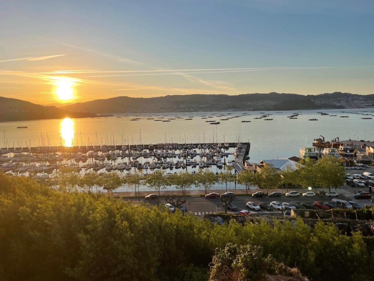 Appartamento Mirador Puerto Nautico, Con Parking Gratis, Moaña Esterno foto